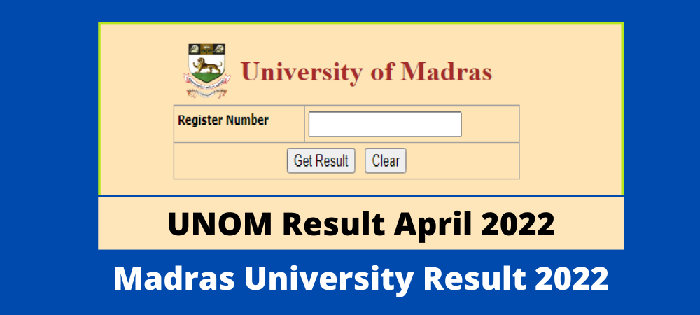 Madras-University-Result-2022