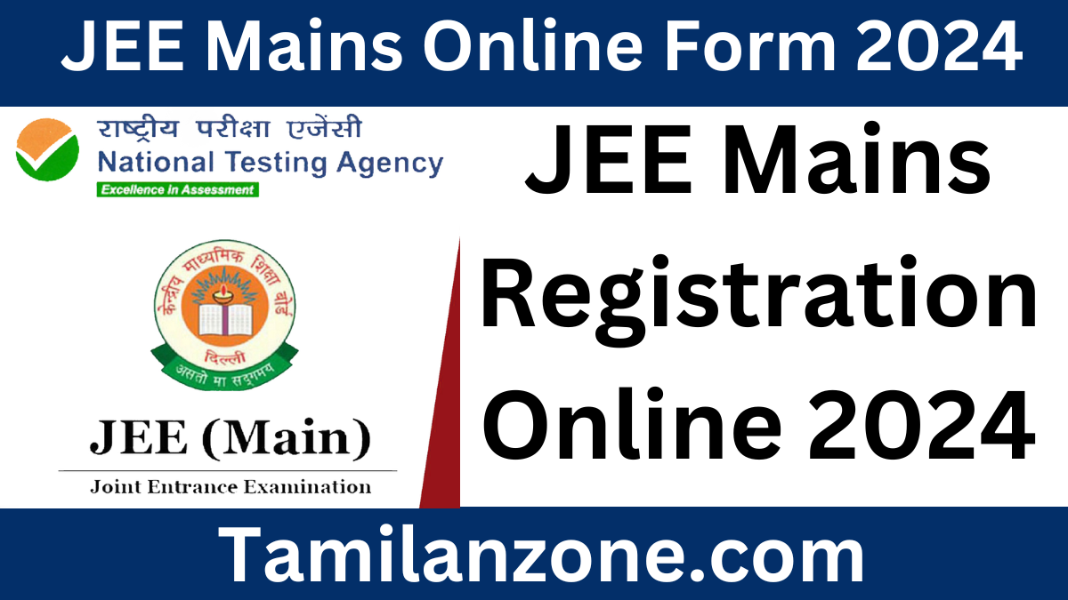 JEE Main Registration 2024 Online